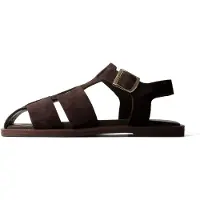 L37 HANDMADE SHOES Chaussure basse 'BREATH OF SUMMER' brun foncé