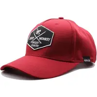 Surf Monkey Casquette de sport rouge