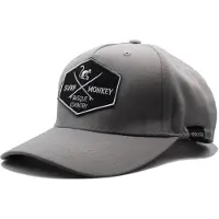 Surf Monkey Casquette de sport gris clair