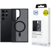 3mk Protection Smoke Samsung S23 Ultra S918 Phone Case Noir
