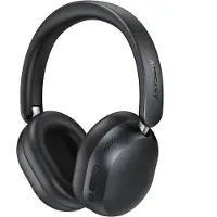 Acefast Casque sans fil supra-auriculaire H12 Bluetooth 5.4 avec réduction active du bruit (ANC) – Noir (ANC, 80 h, Sans fil), Écouteurs, Noir