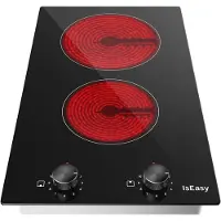 IsEasy Plaque Vitrocéramique Lt2v-30 30 Cm 2 Feux