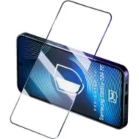 3mk Protection HardGlass Max Lite Sam S24 FE S721 czarny/black, Verre plein écran Lite (1 pcs, Samsung Galaxy S24 FE), Téléphone portable : film de protection, Transparent, Noir