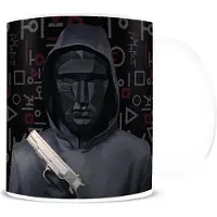 Pyramid Squid Game - Mug Black Mask [Goodies]