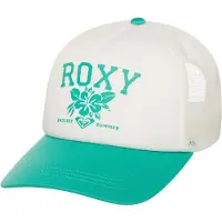 Roxy Gold Dust Girl Trucker Cap Blanc