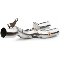 MIVV Yamaha Mt-10/fz-10 2016-22 Catalytic Suppressor Argenté