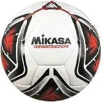MIKASA Regateador Football Ball Rouge,Blanc 4