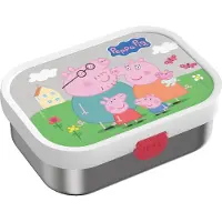 Top 1 Toys Edelstahl-Lunchbox Gabel Campus Peppa Pig, Lunch box, Rose