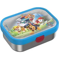 Top 1 Toys Boîte à sandwich Campus en acier inoxydable avec fourchette, Lunch box, Multicolore