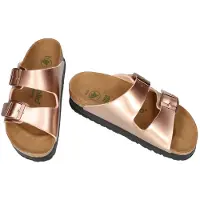 Birkenstock Arizona Flex Platform Sandals Marron EU 39 Femme