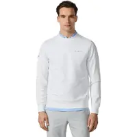 Hackett London pour homme. HM5800120 Sweat-shirt Hs Essential Crew blanc (L), Casuel, Coton