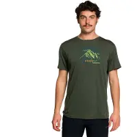 Trangoworld Arvieux Short Sleeve T-shirt Vert M Homme