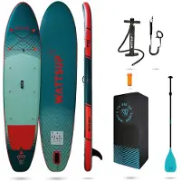 Wattsup F12 SUP Board Stand Up Paddle Surf-Board Paddle ISUP 366x84cm