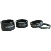 Stronglight Jeu de cales en carbone , modèle Carbon 1 1/8, comprenant 4 pièces