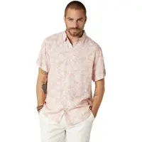 Deeluxe Chemise 'WILSON' rose pastel / blanc cassé