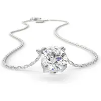 SERASAR Chaîne 'Zirconia' argent
