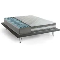 Talamo Italia Mariasole - Matelas 1,5 Place, 200x120x27 cm Blanc, Déhoussable Italy