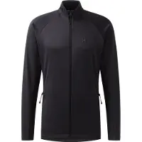 Haglöfs - Polaire stretch en fibres recyclées - Korp Mid Jacket M True Black pour Homme - Taille S - Noir