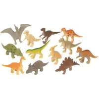 Adlibris Figurine Jouet - Nature Écharpe Tube - 18 pces - D - - UneTaille - Dinosaure