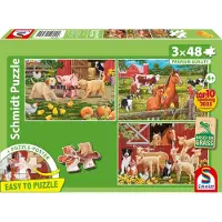 Schmidt Spiele 56579, 48 pièces, Ferme, 3 ans/ans