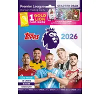 Topps Pack de démarrage de cartes à collectionner Premier League 2025/26