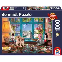 Schmidt Spiele Pu1000T. A la table de puzzle 0 0 STK