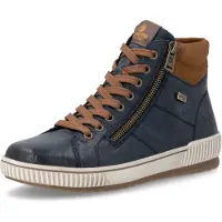 Remonte Bottes à lacets pour femmes, bleu Loisirs, taille de chaussure:37 EU