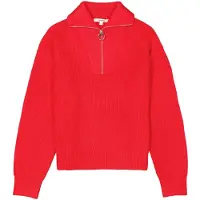 Garcia femme Pull, XXL, Rouge