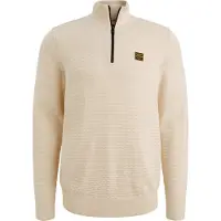 PME Legend Pull-over 'Pullover with half zipper' beige