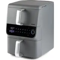 Domo Do549fr Double Vertical 6.5+ - Airfryer Gris 25 Kg 2500 W