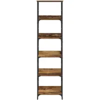 vidaXL Étagère Bois Ancien 50 x 33 x 188,5 cm Bois d'ingénierie