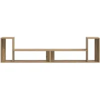 vidaXL Meuble TV 100 x 30 x 50 cm en bois d'ingénierie « chêne artisan »