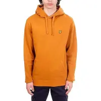 Lyle & Scott Brushback Hoodie Orange L Homme