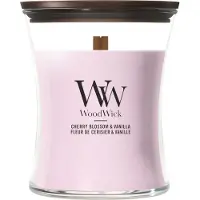 Woodwick Cherry Blossom & Vanilla medium Jar