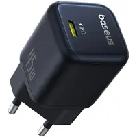 Baseus PicoGo GaN Ladegerät 45W EU Schwarz