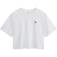 Mela London T-shirt 'Joshna' rouge / blanc