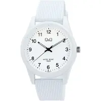 Q&Q Montre-bracelet unie , étanche jusqu'à 10 ATM