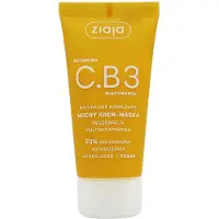 Ziaja Anti-Aging Vitamin C and B3 Night Cream Mask, 50ml - Soin hydratant intensif avec protection antioxydante