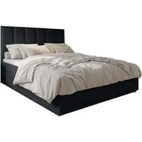 AX Living Lit avec rangement Merea lit double lit coffre lit 180x200cm
