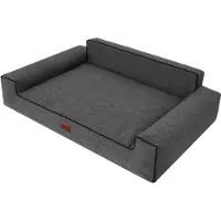 TexCorp Lit pour chien "Glamour" - XXL 116×78 cm - confortable | Lit pour chien, coussin pour chien, lit pour animal, panier pour chien | Doggy