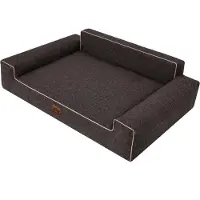 TexCorp Lit pour chien "Glamour" L 78×53 cm | Lit pour chien, coussin pour chien, lit, coussin, chaise longue pour chien, canapé pour chien | Doggy