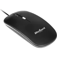 Rebel WDM210 Souris filaire Capteur 800/1000/1200 dpi