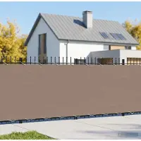 vidaXL Brise-vue pour balcon 200 x 800 cm, tissu enduit de PU, couleur taupe