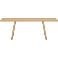 Venture Home Table à manger rectangulaire Logga Nature