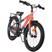 Volare Vélo pour enfants Thombike pour garçons – 18 pouces – orange et gris, avec frein à main et frein à rétropédalage