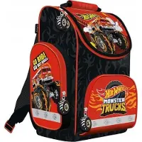 St. Majewski Sac à dos scolaire fille garçon motif HOT WHEELS