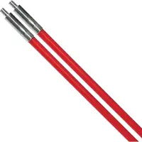 Calvin Klein Tige rétractable "MightyRod PRO" diamètre 7 mm longueur : 1 m 2 pièces