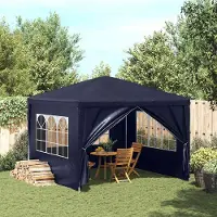 Prolenta Maison Exclusive - Tente de réception 3 x 3 m, bleue