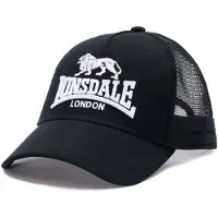 Lonsdale Casquette 'Hollinhurst' noir / blanc