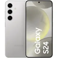 Samsung Galaxy S24 128 Go Gris 5G + Smart View Book Case Blanc
